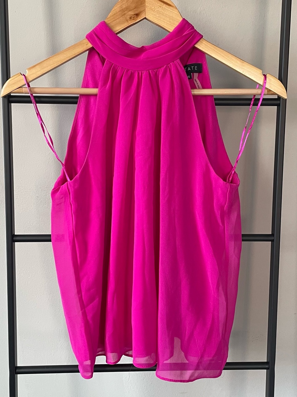 1.STATE Halter Top with back tie